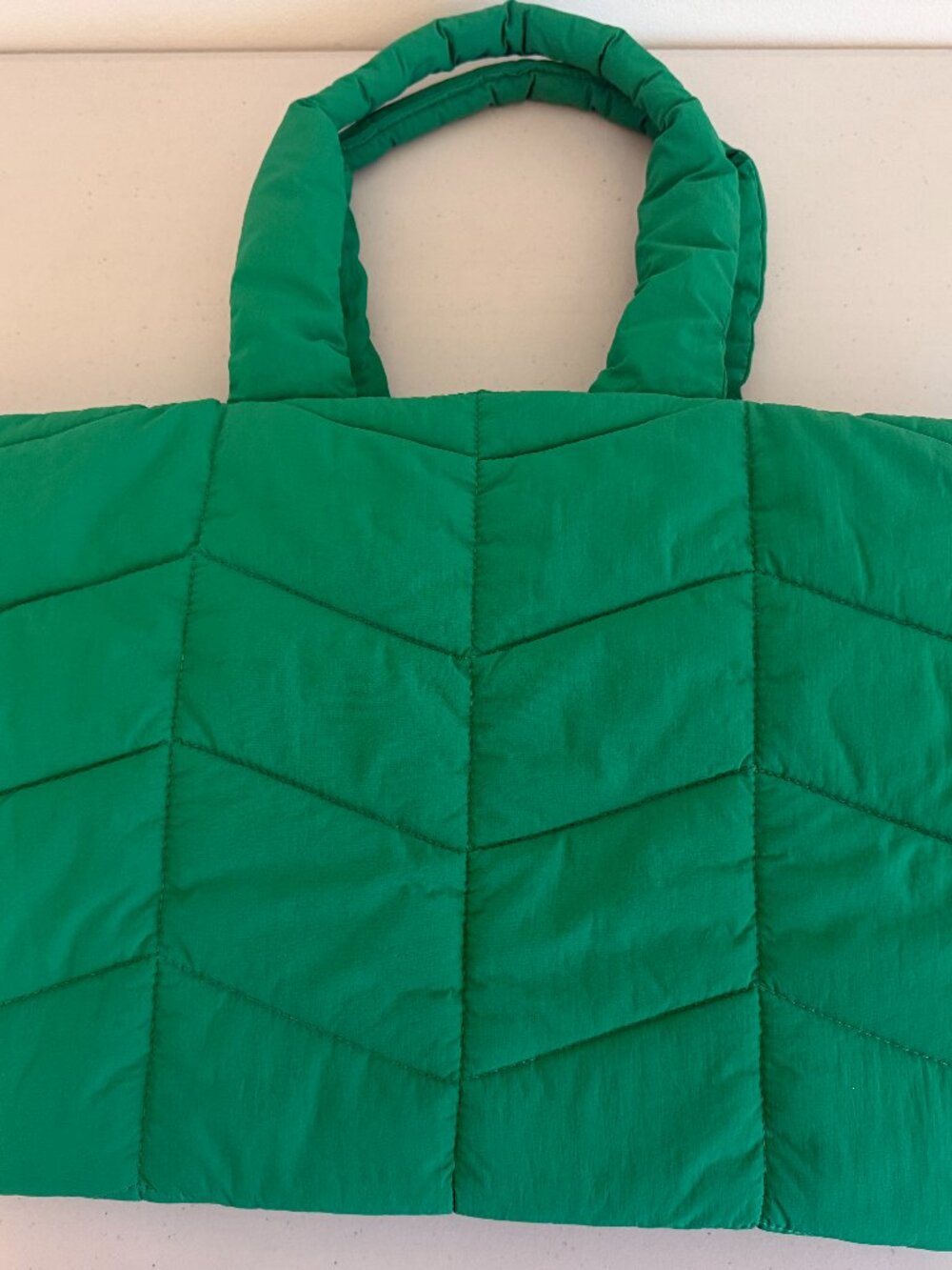 “A New Day” Weekender bag - Kelly green